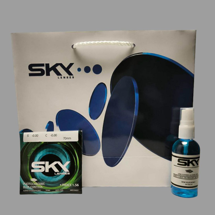 عدسی فتو-بلوکنترل (Photo-Blue Control) 1.56 برند SKY