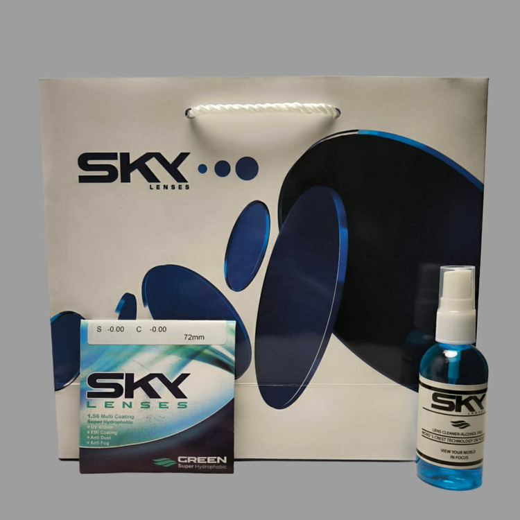 عدسی آنتی رفلکس (Anti-Reflex) 1.56 برند SKY