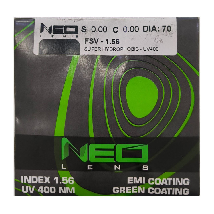 عدسی انتی رفلکس 1.56 برند NEO