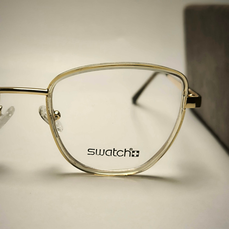 عینک طبی فلزی زنانه SWATCH کد 22005