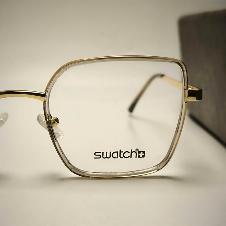 عینک طبی فلزی زنانه SWATCH کد 22007