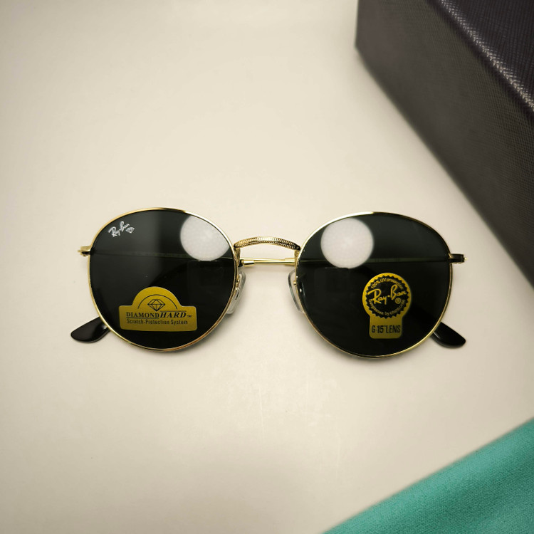 عینک آفتابی ریبن شیشه ای RAY BAN کد 3447