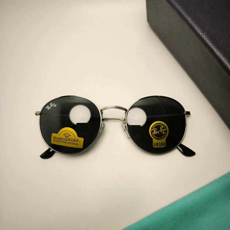 عینک آفتابی ریبن شیشه ای RAY BAN کد 3447
