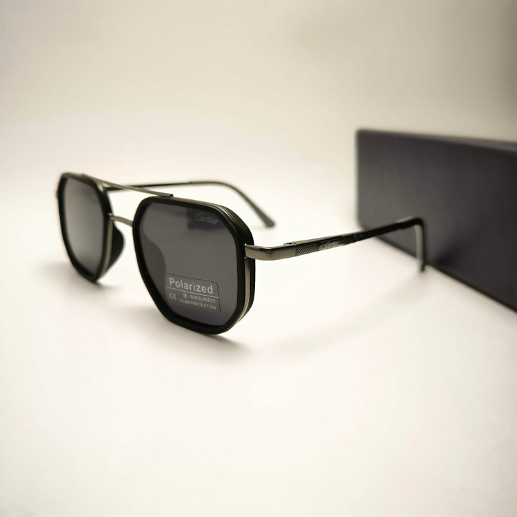 عینک آفتابی پلاریزه مردانه Cartier کد 2412