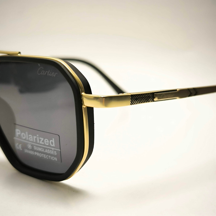 عینک آفتابی پلاریزه مردانه Cartier کد 2412