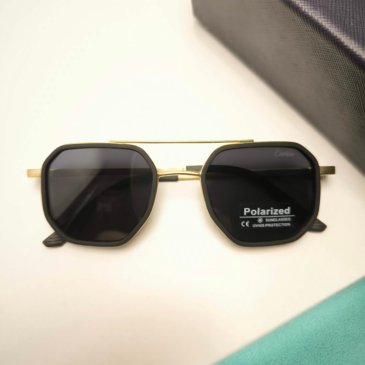 عینک آفتابی پلاریزه مردانه Cartier کد 2412