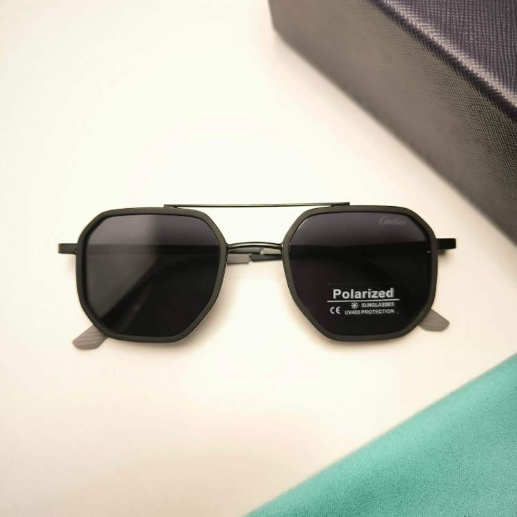عینک آفتابی پلاریزه مردانه Cartier کد 2412