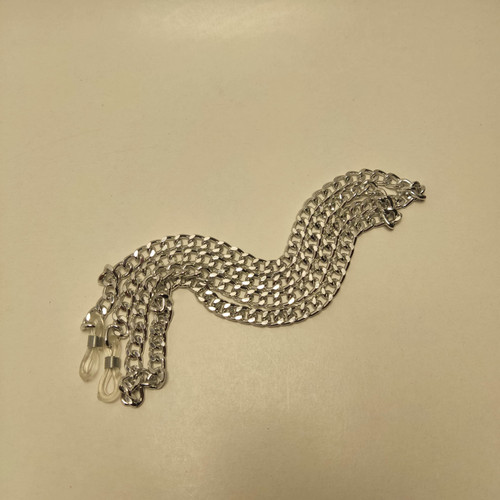 بند عینک زنجیری کارتیر زنانه نقره ای