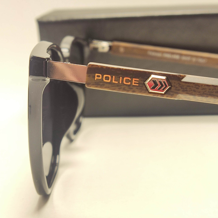 عینک آفتابی دسته چوب مردانه POLICE کد 2519