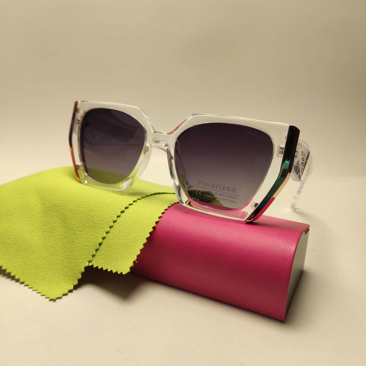 عینک آفتابی زنانه پلاریزد PRADA کد 8828
