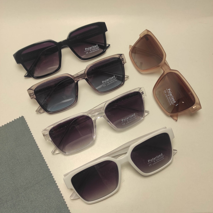 عینک آفتابی پلاریزه زنانه GUCCI کد 58212 به همراه پک لوازم جانبی