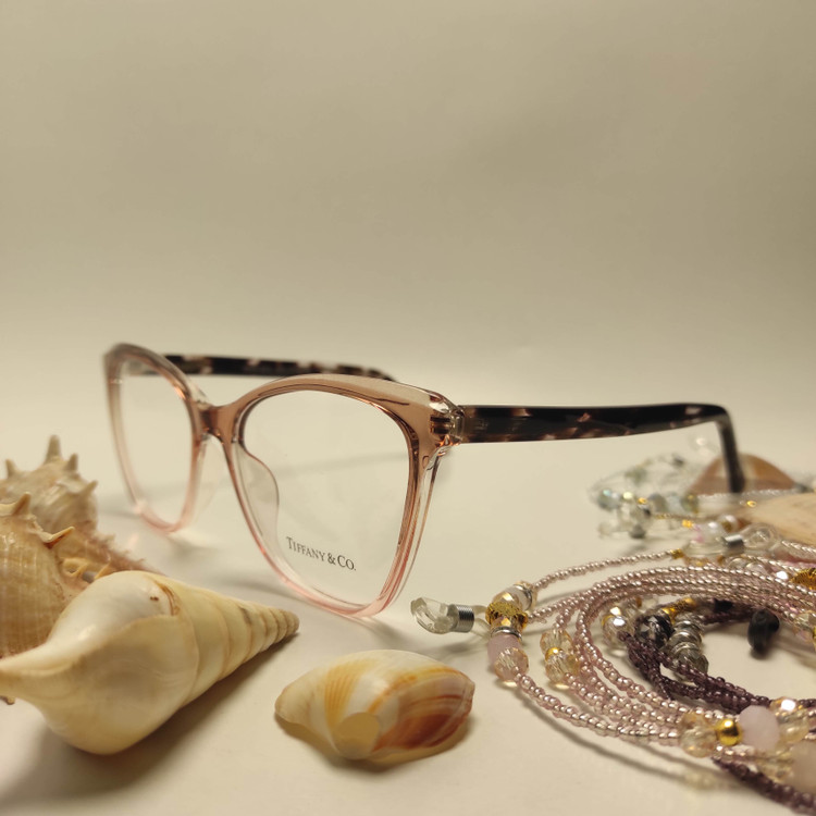 عینک طبی زنانه کائوچو اسیتیت برند TIFFANY کد 81903