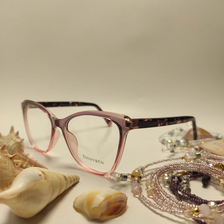 عینک طبی زنانه کائوچو اسیتیت برند TIFFANY کد 81903