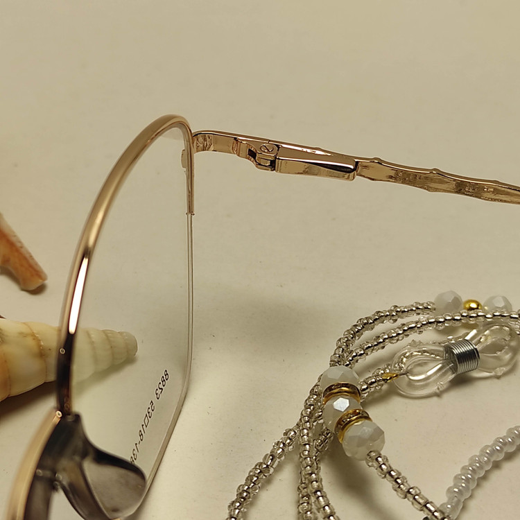 عینک طبی زنانه فلزی پد یک تیکه برند GUCCI کد 8823