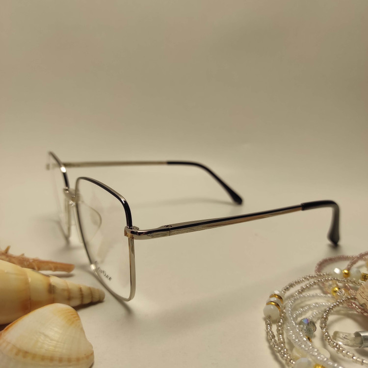 عینک طبی زنانه فلزی پد یک تیکه برند CARTIER کد 8401
