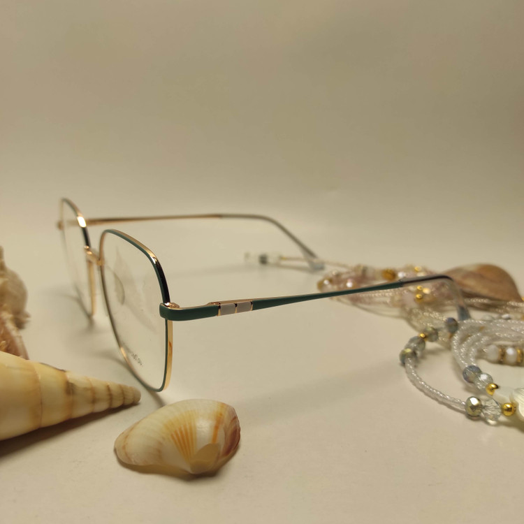 عینک طبی زنانه فلزی پد یک تیکه برند TEFFANY کد 8575