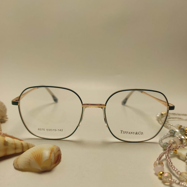 عینک طبی زنانه فلزی پد یک تیکه برند TEFFANY کد 8575
