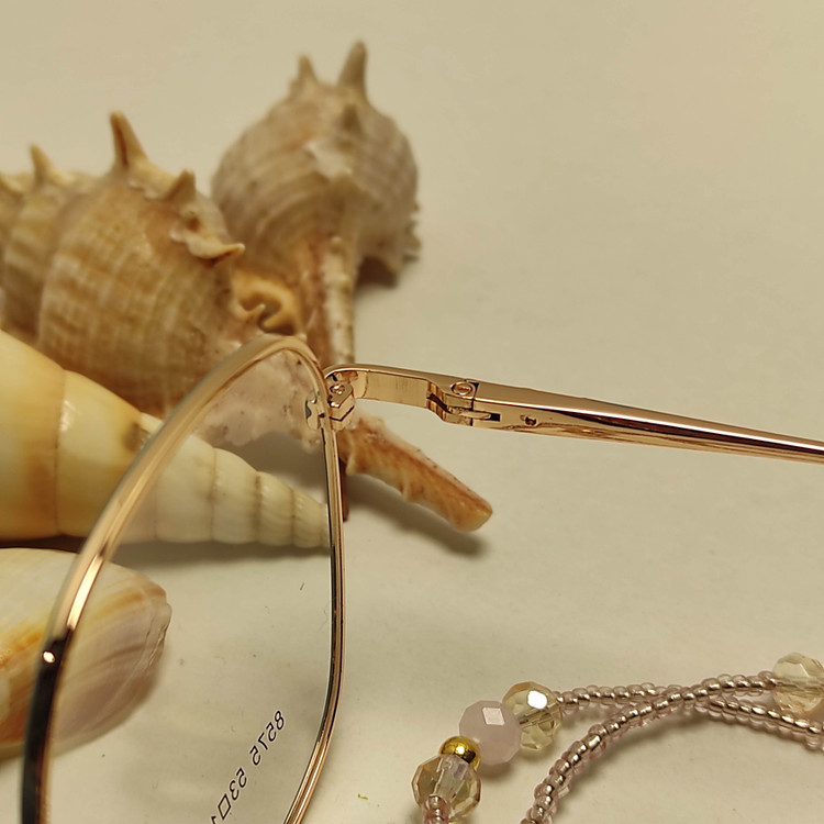 عینک طبی زنانه فلزی پد یک تیکه برند TEFFANY کد 8575