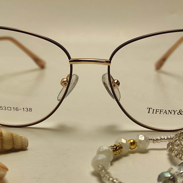 عینک طبی زنانه فلزی TIFFANY کد 8350