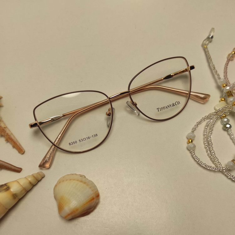 عینک طبی زنانه فلزی TIFFANY کد 8350