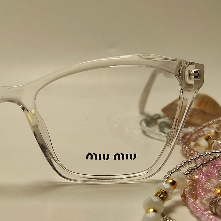 عینک طبی زنانه کائوچو اسیتیت برند MIU MUI کد 81908