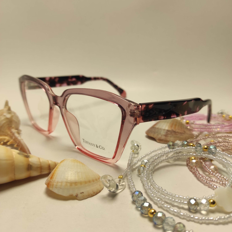 عینک طبی زنانه کائوچو اسیتیت برند TIFFANY کد 81901