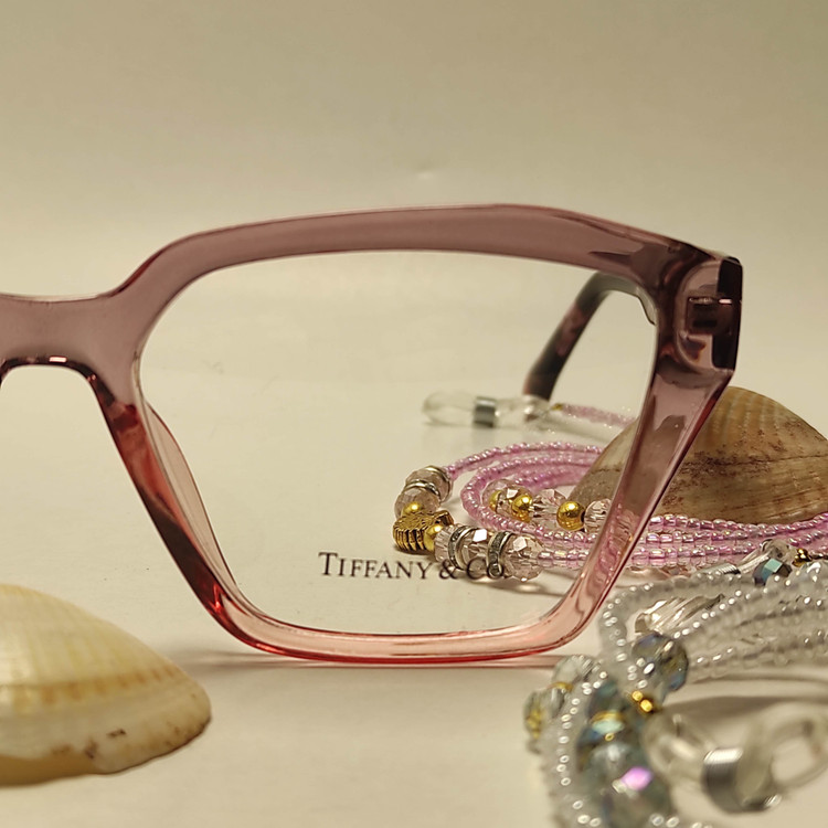 عینک طبی زنانه کائوچو اسیتیت برند TIFFANY کد 81901