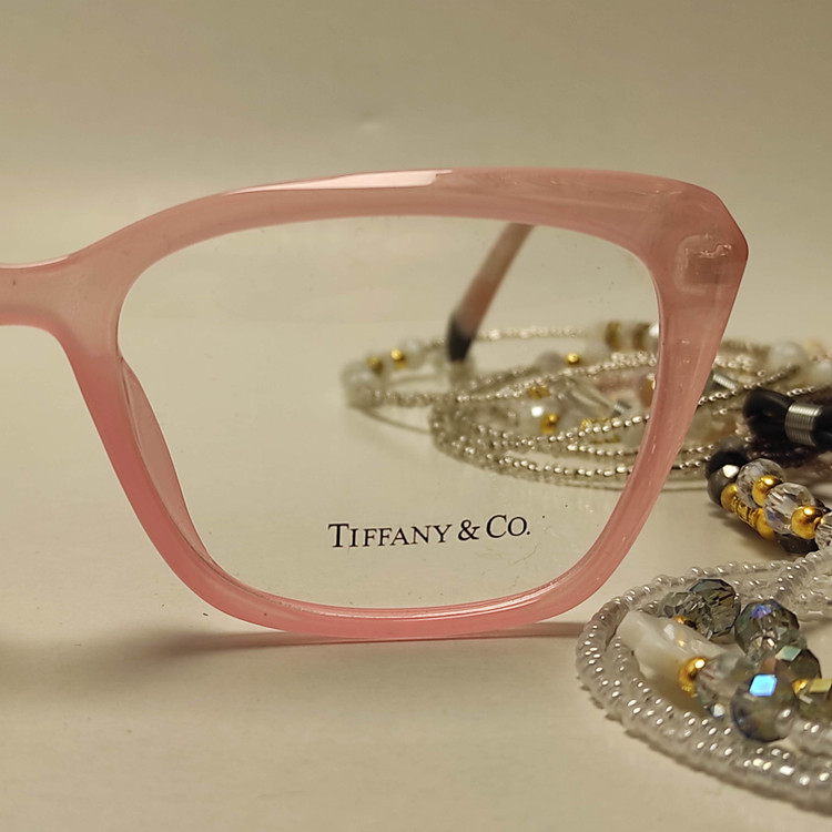 عینک طبی زنانه کائوچو اسیتیت برند TIFFANY کد 81902