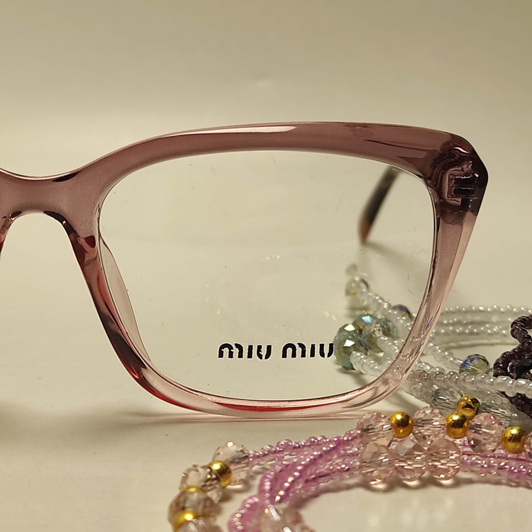 عینک طبی زنانه کائوچو اسیتیت برند MIU MIU کد 81902