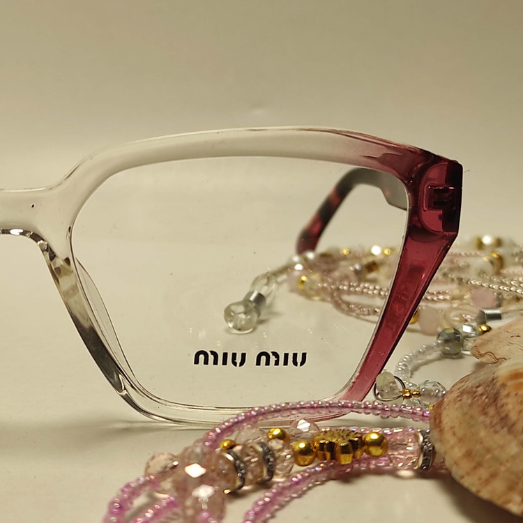 عینک طبی زنانه کائوچو اسیتیت برند MIU MIU کد 81901
