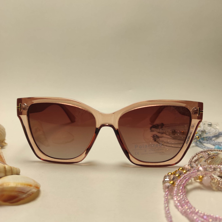 عینک آفتابی زنانه پلاریزه TOM FORD کد 8911