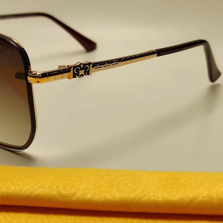 عینک آفتابی فلزی مردانه Chrome Hearts کد 24766