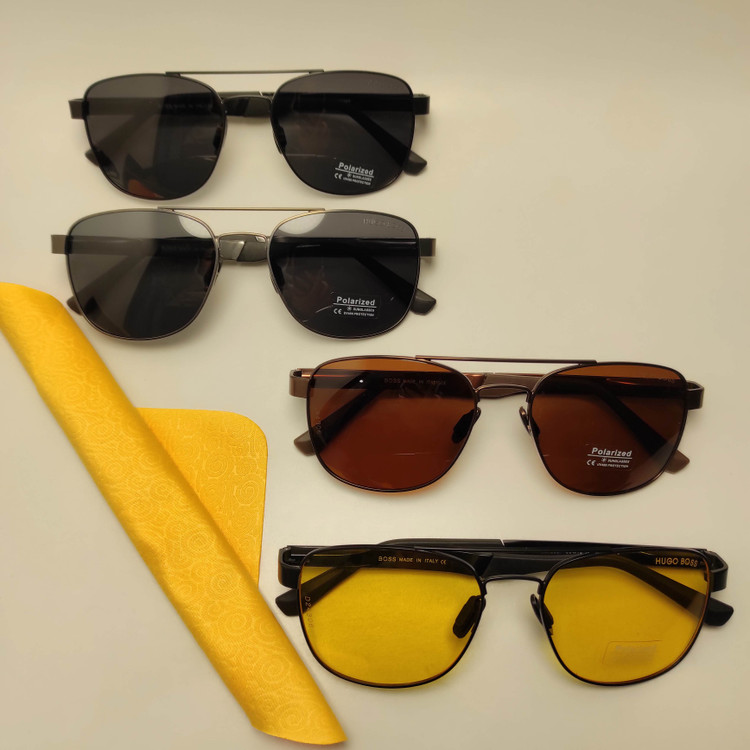 عینک آفتابی فلزی مردانه HUGO BOSS کد 24306