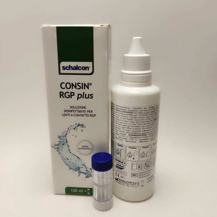 مایع لنز 120ml برند CONSIN RGP PLUSE - CONSIN PLUSE - مایع لنز