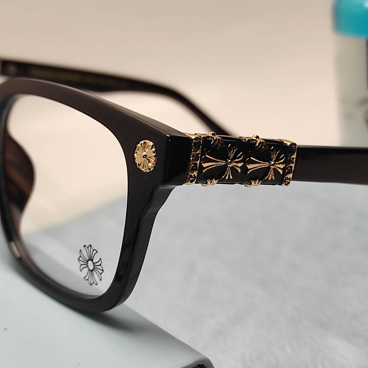 عینک طبی کائوچو بلوکات کروم هارتز Chrome Hearts کد 6101 - Chrome Hearts - عینک بلوکات