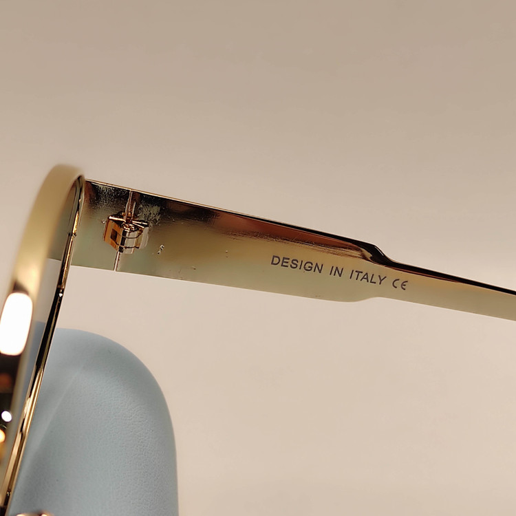 عینک آفتابی زنانه فلزی سلین CELINE کد 2380 - CELINE - عینک آفتابی