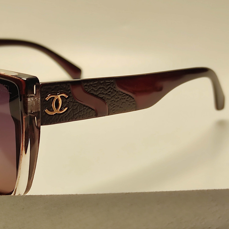عینک آفتابی کائوچو زنانه چنل Chanel کد 88088 - CHANEL - آفتابی زنانه پلاریزه