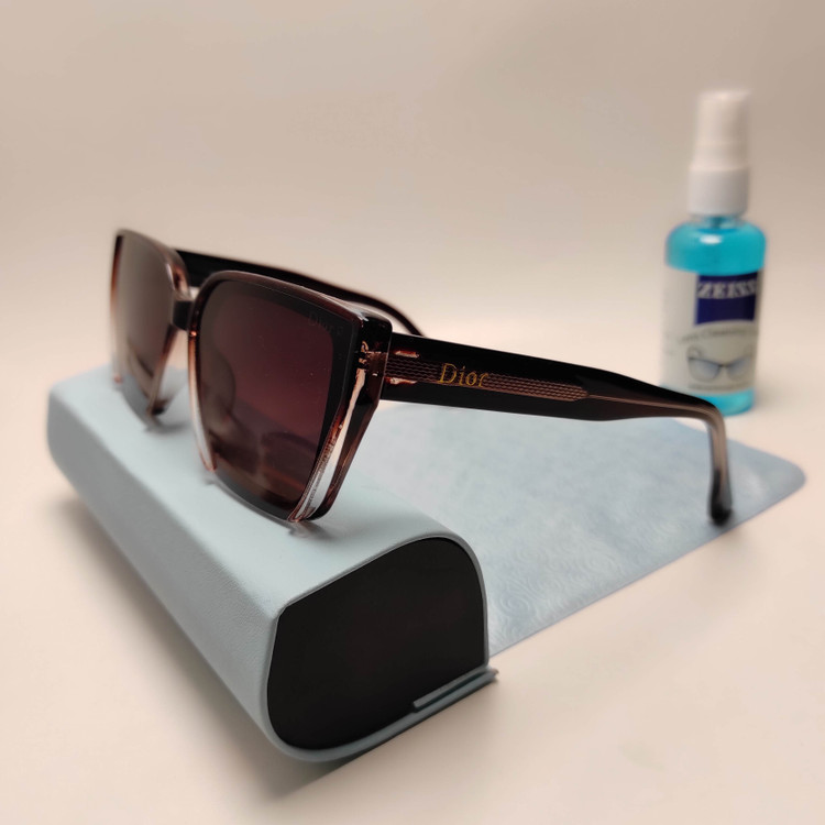 عینک آفتابی کائوچو پلاریزه زنانه دیور Dior کد 8843 - DIOR - آفتابی زنانه