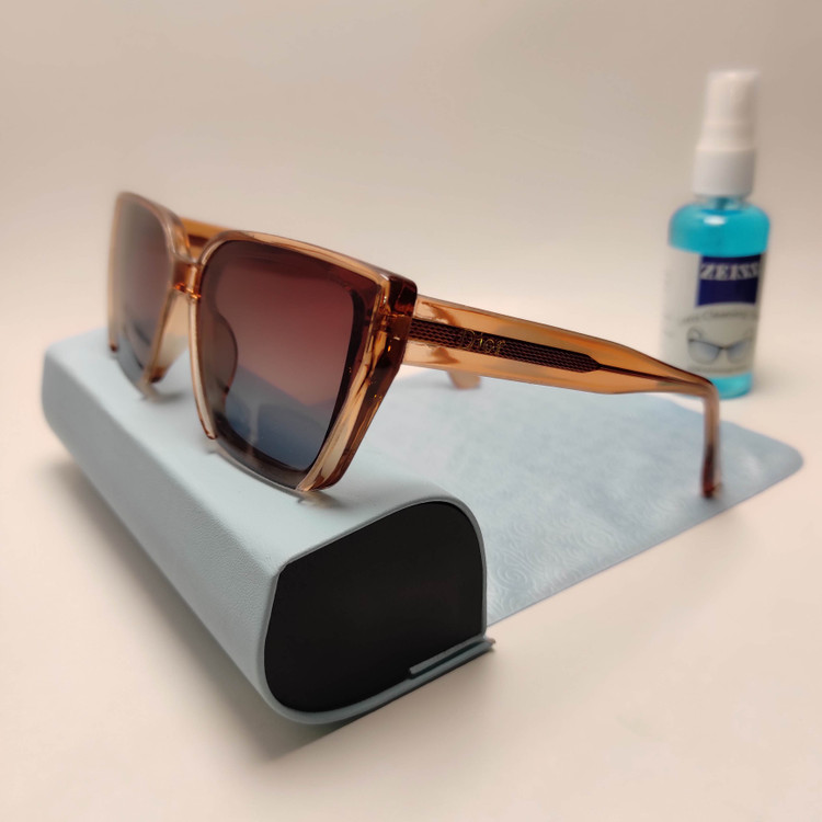 عینک آفتابی کائوچو پلاریزه زنانه دیور Dior کد 8843 - DIOR - آفتابی زنانه