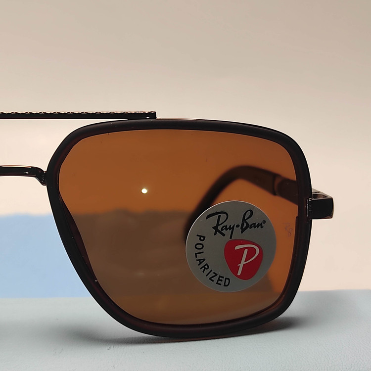عکس محصول عینک آفتابی مردانه فلزی پلاریزه ریبن Ray Ban کد 7995