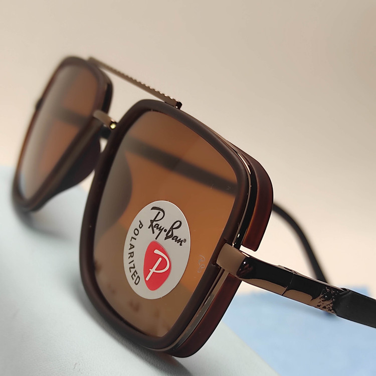 عکس محصول عینک آفتابی مردانه فلزی پلاریزه ریبن Ray Ban کد 7995