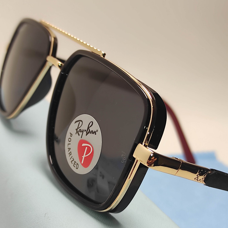 عکس محصول عینک آفتابی مردانه فلزی پلاریزه ریبن Ray Ban کد 7995