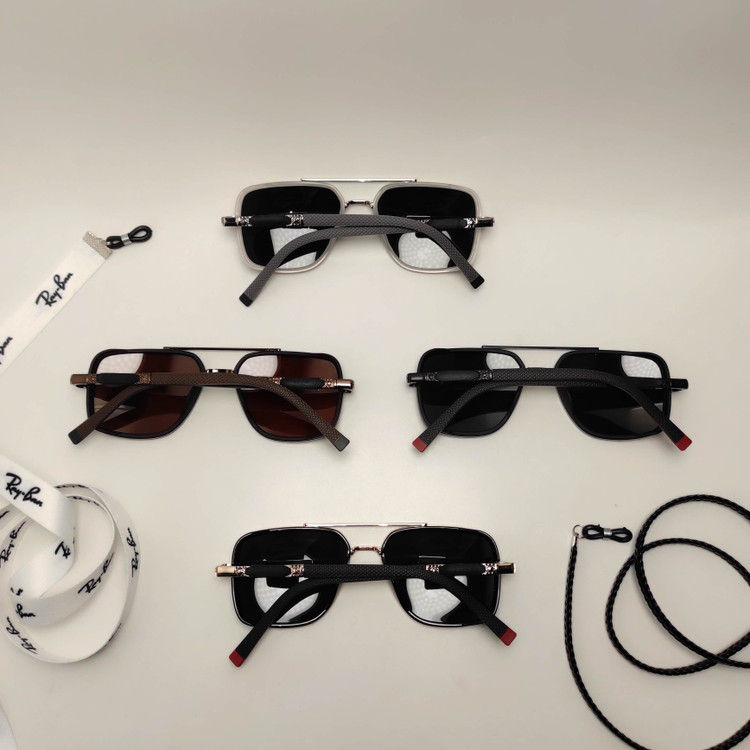 عکس محصول عینک آفتابی مردانه فلزی پلاریزه ریبن Ray Ban کد 7995