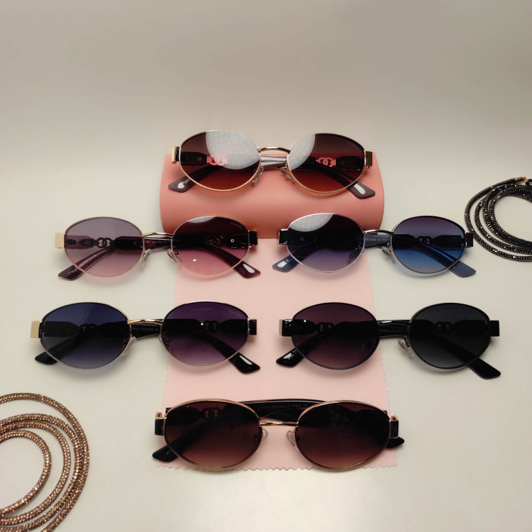 عکس محصول عینک فلزی فانتزی CHANEL کد 2709