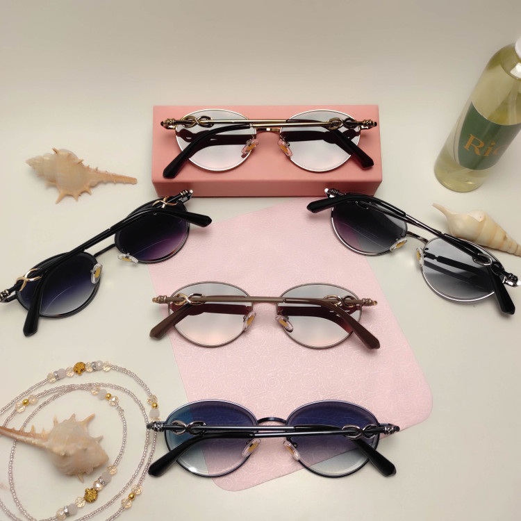 عکس محصول عینک آفتابی زنانه فلزی فانتزی chanel 2706