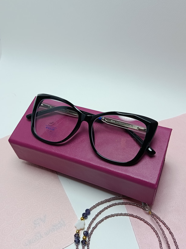 عینک طبی کائوچو زنانه بلوکات 8348