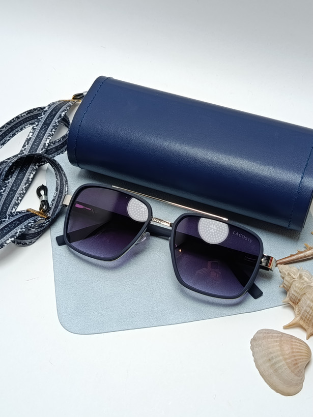 عینک آفتابی فلزی مردانه یووی 400 LACOSTE کد 2591s