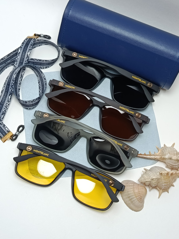 عینک آفتابی پلاریزه مردانه مونت بلاون montblanc مدل31_225