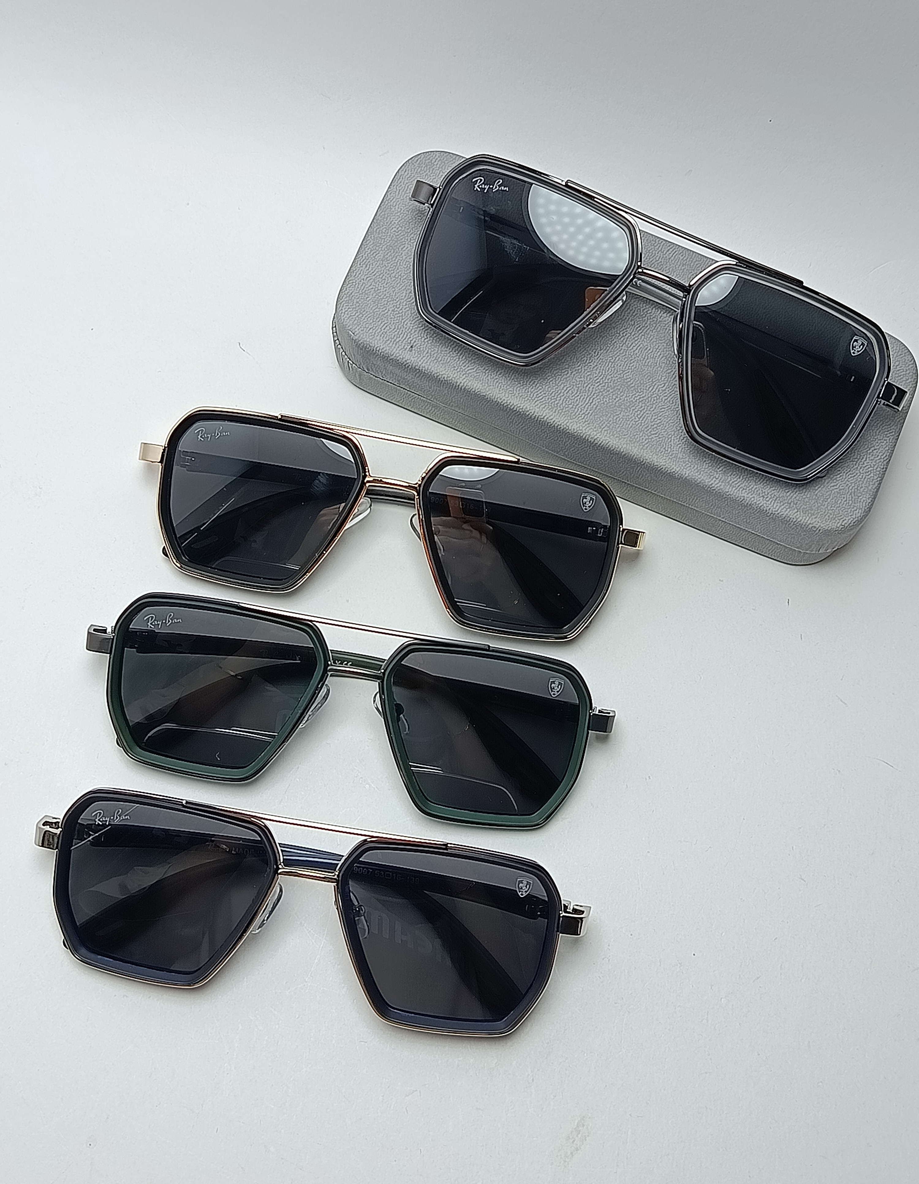 عینک آفتابی مردانه پلاریزه Raybanمدل9007