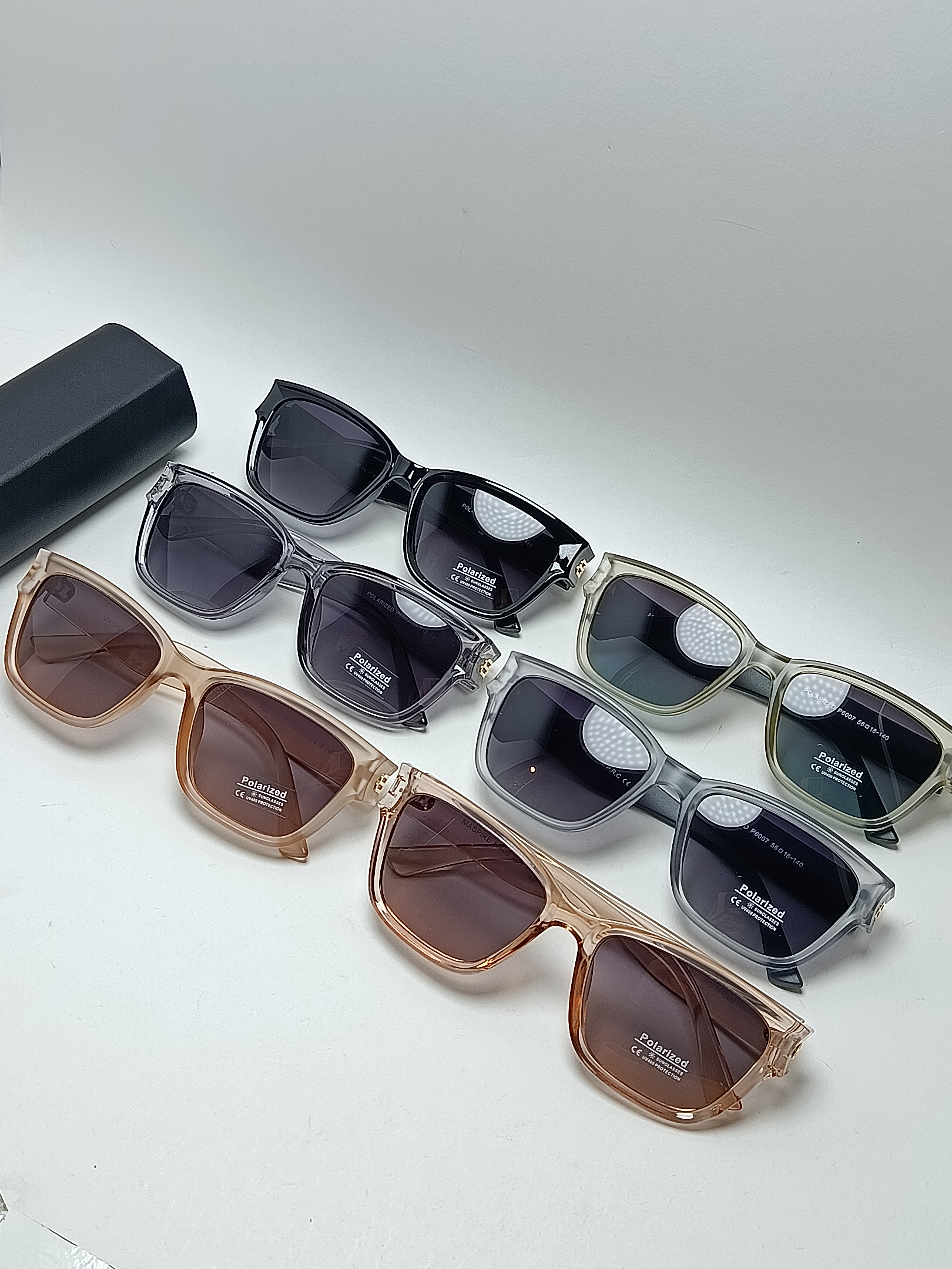 عینک آفتابی کائوچو پلاریزه Balenciagaمدل 6007